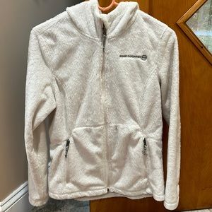 White faux fur  jacket